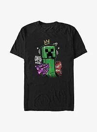 Minecraft Big Creep Crowned Big & Tall T-Shirt