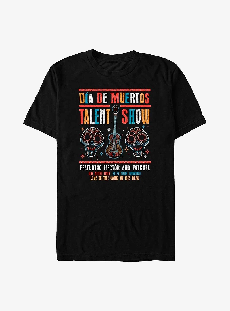 Disney Pixar Coco Dia De Muertos Talent Show Big & Tall T-Shirt