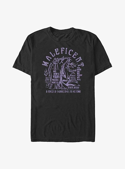 Disney Sleeping Beauty Maleficent Leading Quotes Big & Tall T-Shirt
