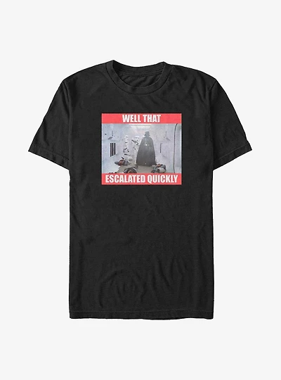 Star Wars Escalated Quickly Big & Tall T-Shirt