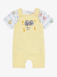 SpongeBob SquarePants Chibi Infant T-Shirt and Overall Set - BoxLunch Exclusive