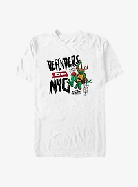 Teenage Mutant Ninja Turtles: Mayhem Defenders of NYC Michelangelo Big & Tall T-Shirt