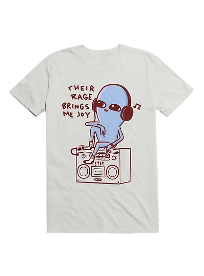 Strange Planet Their Rage Brings Me Joy T-Shirt