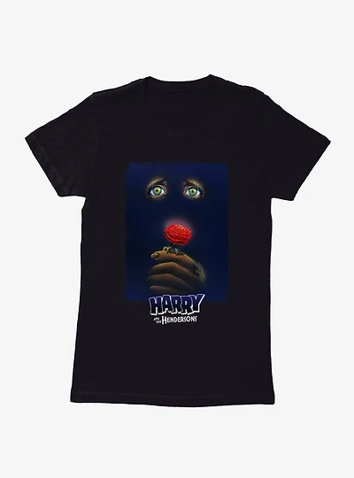 Harry And The Hendersons Sasquatch Rose Womens T-Shirt