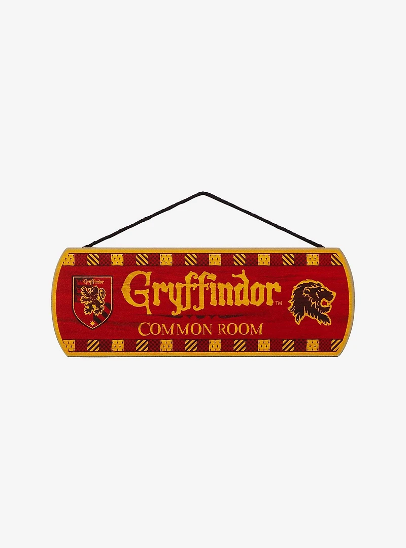 Harry Potter Gryffindor Common Room Wall Sign - BoxLunch Exclusive
