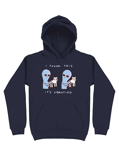 Strange Planet I Found This It'S Vibrating Hoodie