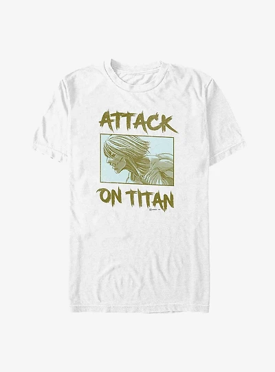Attack On Titan Female Titan Panel Big & Tall T-Shirt