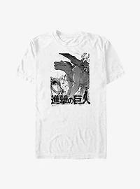 Attack On Titan Cart Demolition Big & Tall T-Shirt
