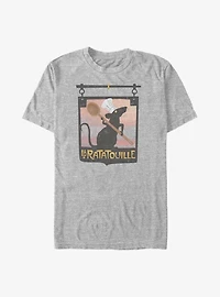 Disney Pixar Ratatouille La Ratatouille Sign Big & Tall T-Shirt