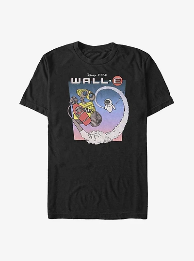 Disney Pixar Wall-E Walle And Eve In Space Big & Tall T-Shirt