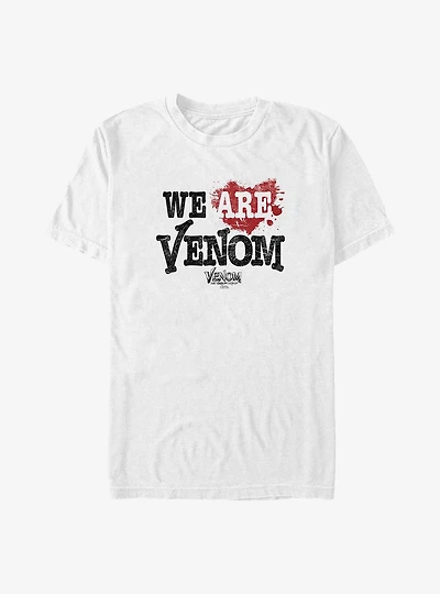 Marvel Venom Splattered Heart Big & Tall T-Shirt