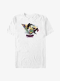 Marvel Spider-Man: Across the Spider-Verse O'Hara Spider-Gwen and Miles Morales Big & Tall T-Shirt