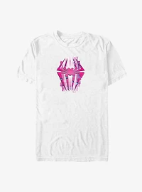 Marvel Spider-Man: Across the Spider-Verse Glitch Spider-Gwen Logo Big & Tall T-Shirt