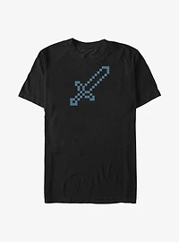 Minecraft Sword Icon Big & Tall T-Shirt