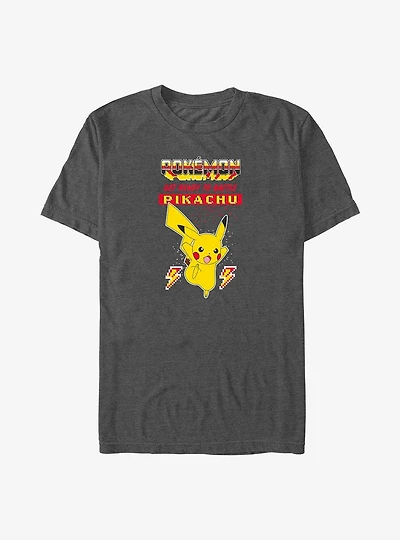 Pokemon Pikachu Battle Big & Tall T-Shirt