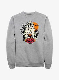 Disney100 Halloween Spooky Ghosts Scared Donald Sweatshirt