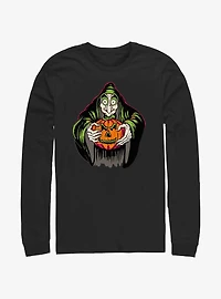 Disney100 Halloween Snow White Evil Queen Take The Pumpkin Long-Sleeve T-Shirt