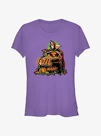 Disney100 Halloween Snow White Evil Isn't Born It's Made Girls T-Shirt