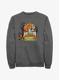 Disney100 Halloween Mickey Mouse Group Sweatshirt