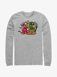 Disney100 Halloween Devil Donald Duck Long-Sleeve T-Shirt