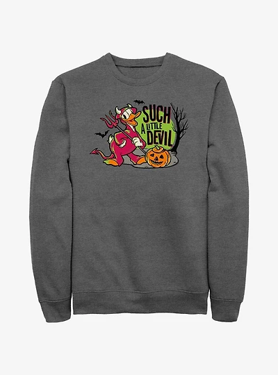 Disney100 Halloween Devil Donald Duck Sweatshirt