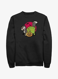 Disney100 Halloween Cinderella Lucifer Cat Sweatshirt