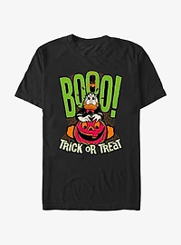 Disney100 Halloween Boo Donald Trick or Treat T-Shirt