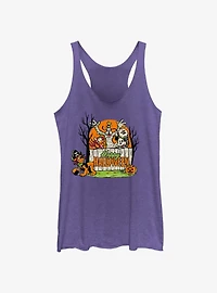 Disney100 Halloween Mickey Mouse Group Girls Tank Top