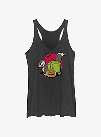 Disney100 Halloween Cinderella Lucifer Cat Girls Tank Top