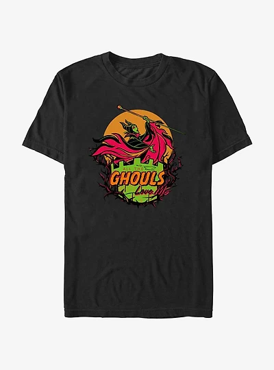 Disney100 Halloween Maleficent All The Ghouls Love Me T-Shirt