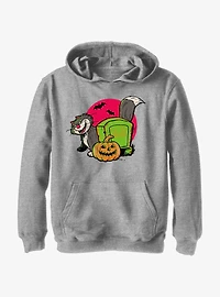 Disney100 Halloween Lucifer Cat Youth Hoodie