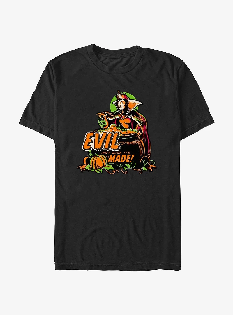 Disney100 Halloween Evil Isn't Born It's Made T-Shirt