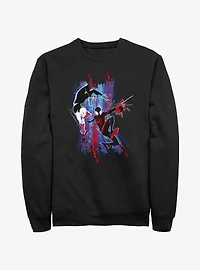 Marvel Spider-Man: Across the Spider-Verse Spider-Gwen and Miles Morales Sweatshirt