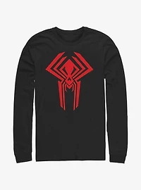 Marvel Spider-Man: Across the Spider-Verse O'Hara Spider Logo Long-Sleeve T-Shirt