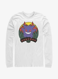 Pokemon Gengar Forest Attack Long-Sleeve T-Shirt