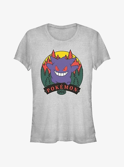 Pokemon Gengar Forest Attack Girl's T-Shirt