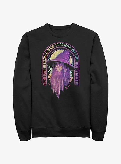 The Lord of the Rings Gandalf Decide With Time Sweatshirt