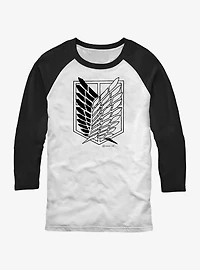 Attack On Titan Scout Regiment Raglan T-Shirt