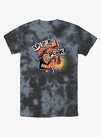 Marvel Spider-Man: Across the Spider-Verse Spider-Punk Tie-Dye T-Shirt