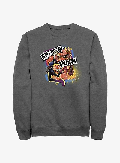 Marvel Spider-Man: Across the Spider-Verse Spider-Punk Sweatshirt