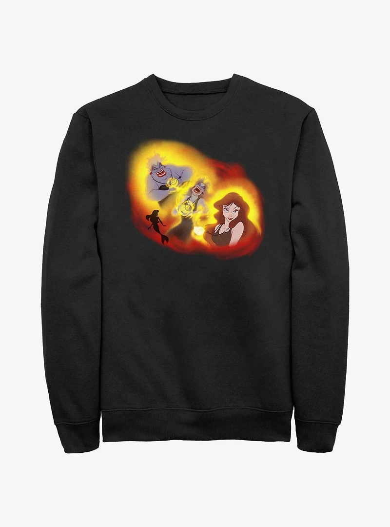 Disney The Little Mermaid Ursula Transformation Sweatshirt