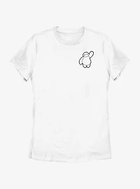 Disney Big Hero 6 Pocket Baymax Womens T-Shirt