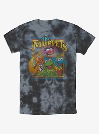 Disney The Muppets Retro Muppet Poster Tie-Dye T-Shirt