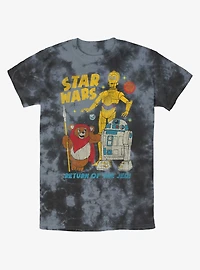 Star Wars Walk The Ewok Tie-Dye T-Shirt