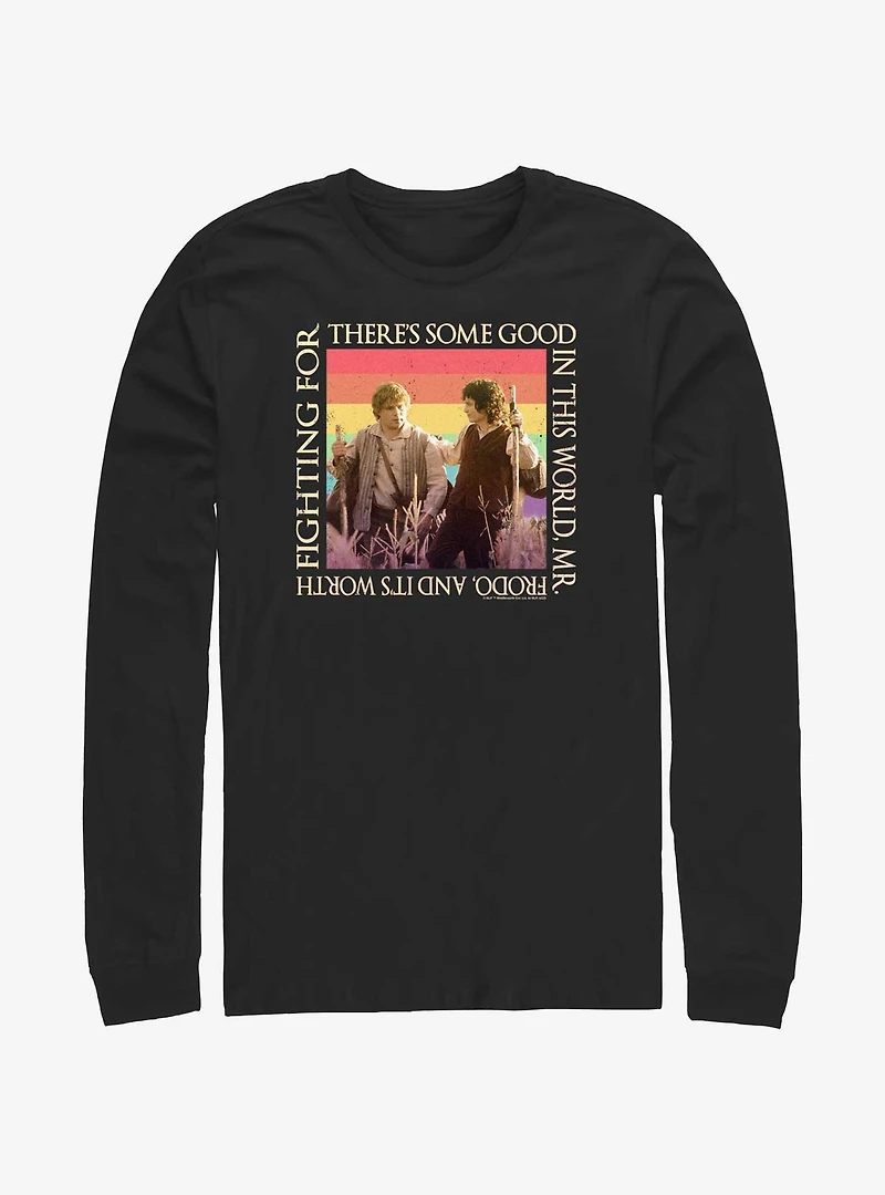 The Lord of Rings Sam and Frodo Good World Long-Sleeve T-Shirt