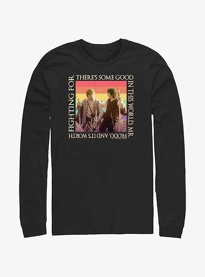 The Lord of Rings Sam and Frodo Good World Long-Sleeve T-Shirt