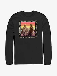 The Lord of Rings Sam and Frodo Good World Long-Sleeve T-Shirt