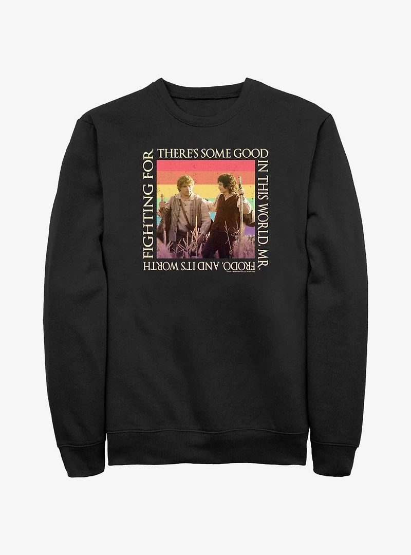 The Lord of Rings Sam and Frodo Good World Sweatshirt