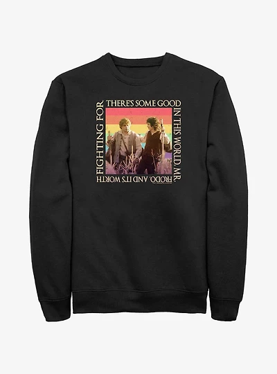 The Lord of Rings Sam and Frodo Good World Sweatshirt