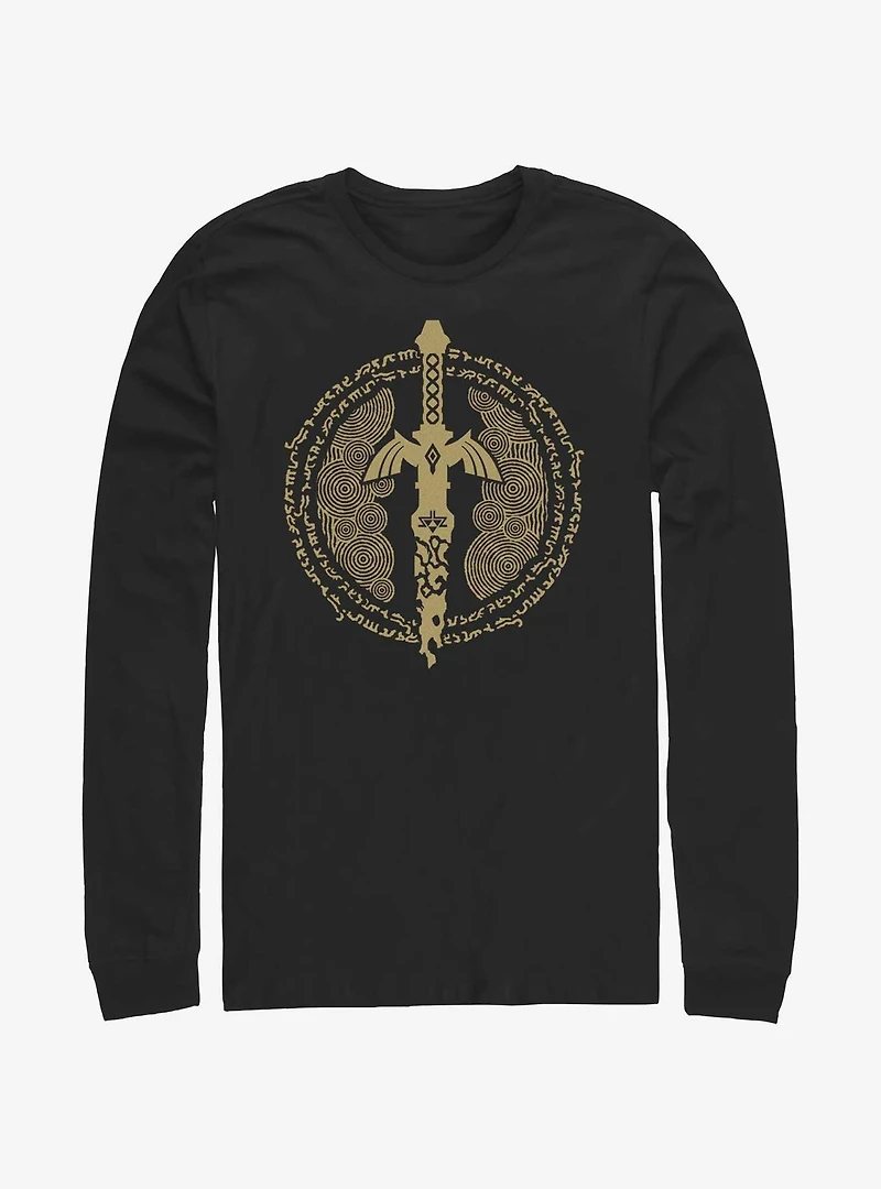 The Legend of Zelda Master Sword Icon Long-Sleeve T-Shirt